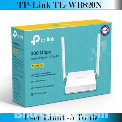 Tp-Link Genuine TL-WR820N 300Mbps Wireless N Speed Router